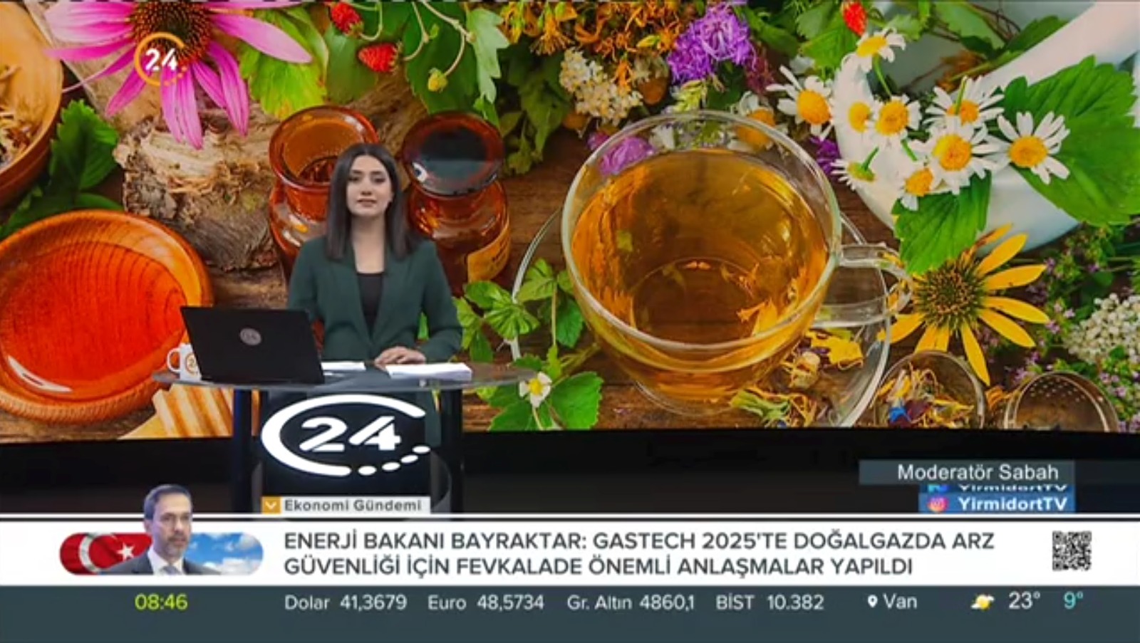 Kanal 24 - Sapancada Süs Bitkileri Fuarı