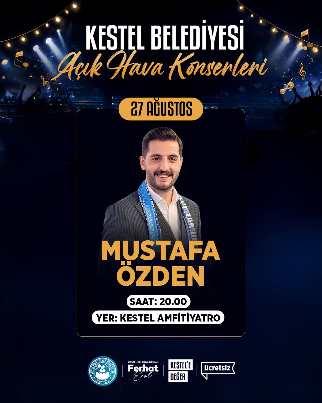 Mustafa Özden Açık Hava Konseri