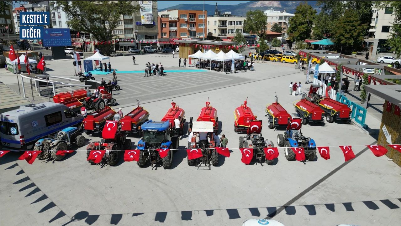 Mahalleye Yangın Söndürme Tankeri Desteği
