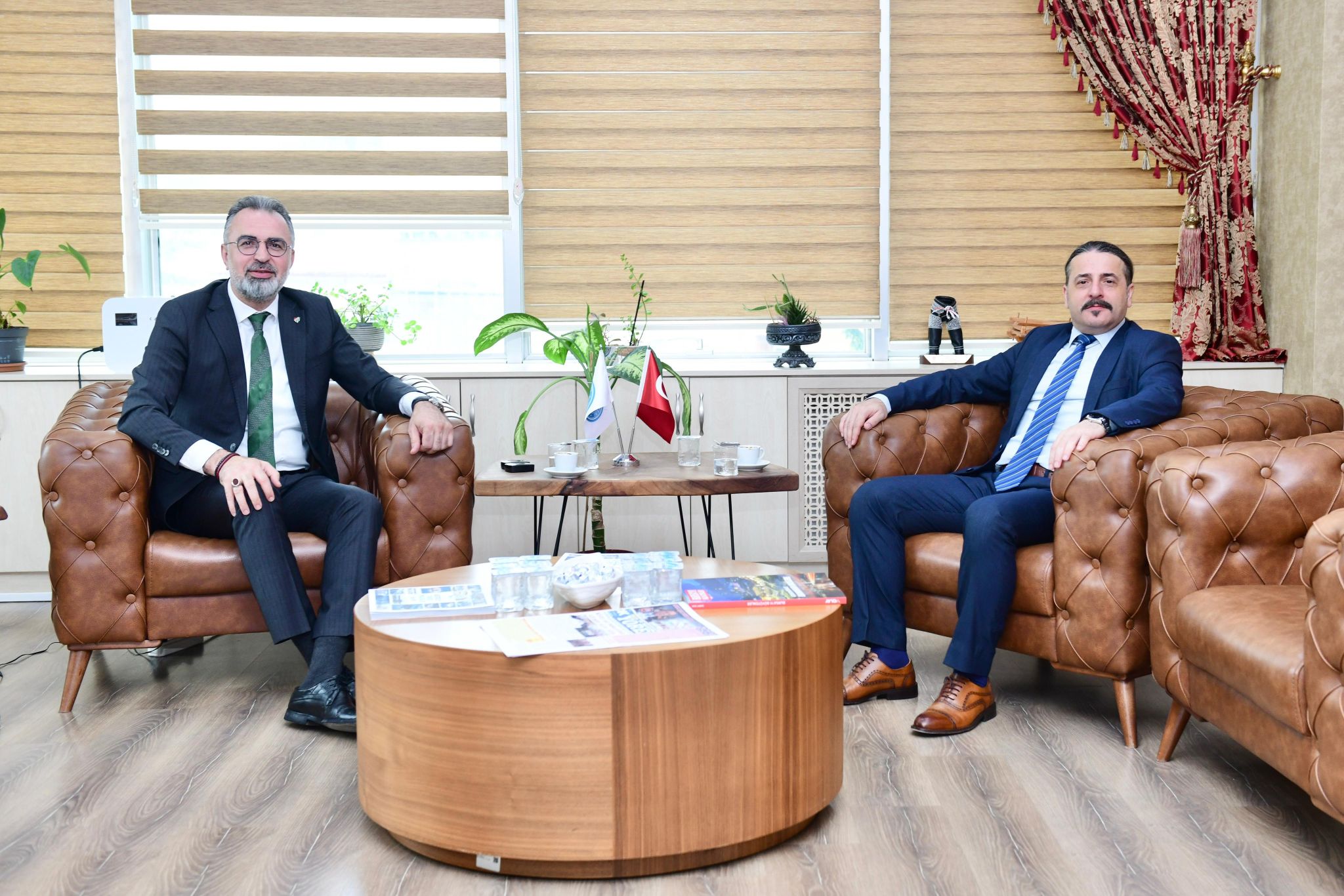 Kestel İlçe Emniyet Müdürümüz Sayın Mustafa Eti’yi belediyemizde ağırladık. 