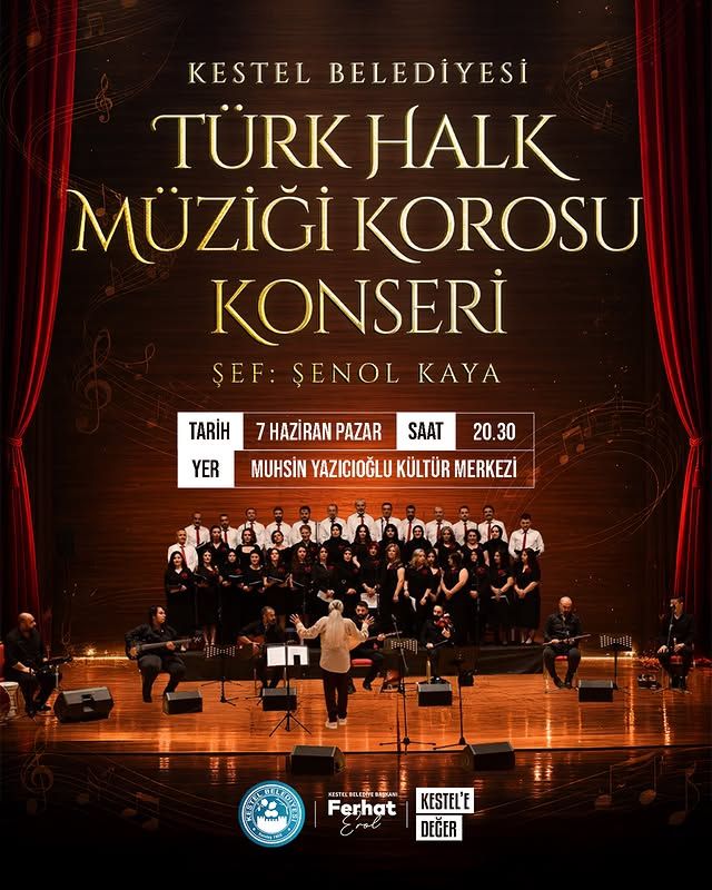 Anadolu’nun dört bir yanından yükselen ezgileri hep birlikte dinleyeceğiz.