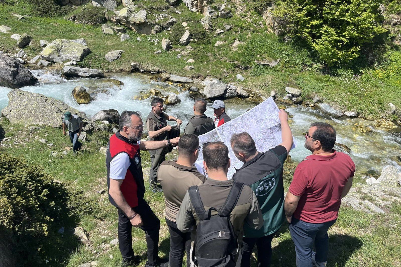 Alaçam Mahallemizde planlanan sulama regülatörü alanında incelemelerde bulunduk