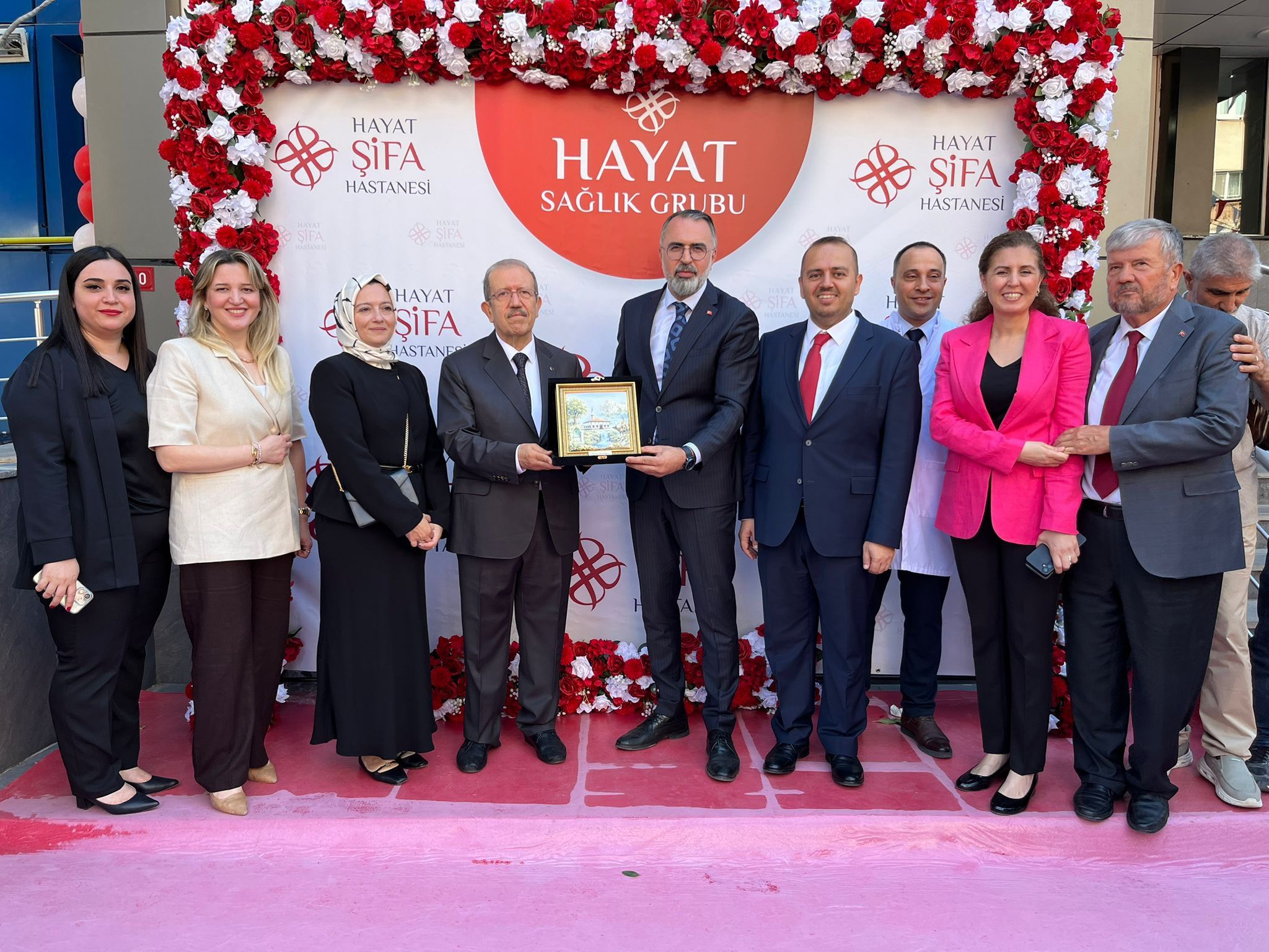 Hayat Şifa Hastanesi’nin 30. kuruluş yıl dönümü ve yeni birimlerinin açılış törenine katıldık