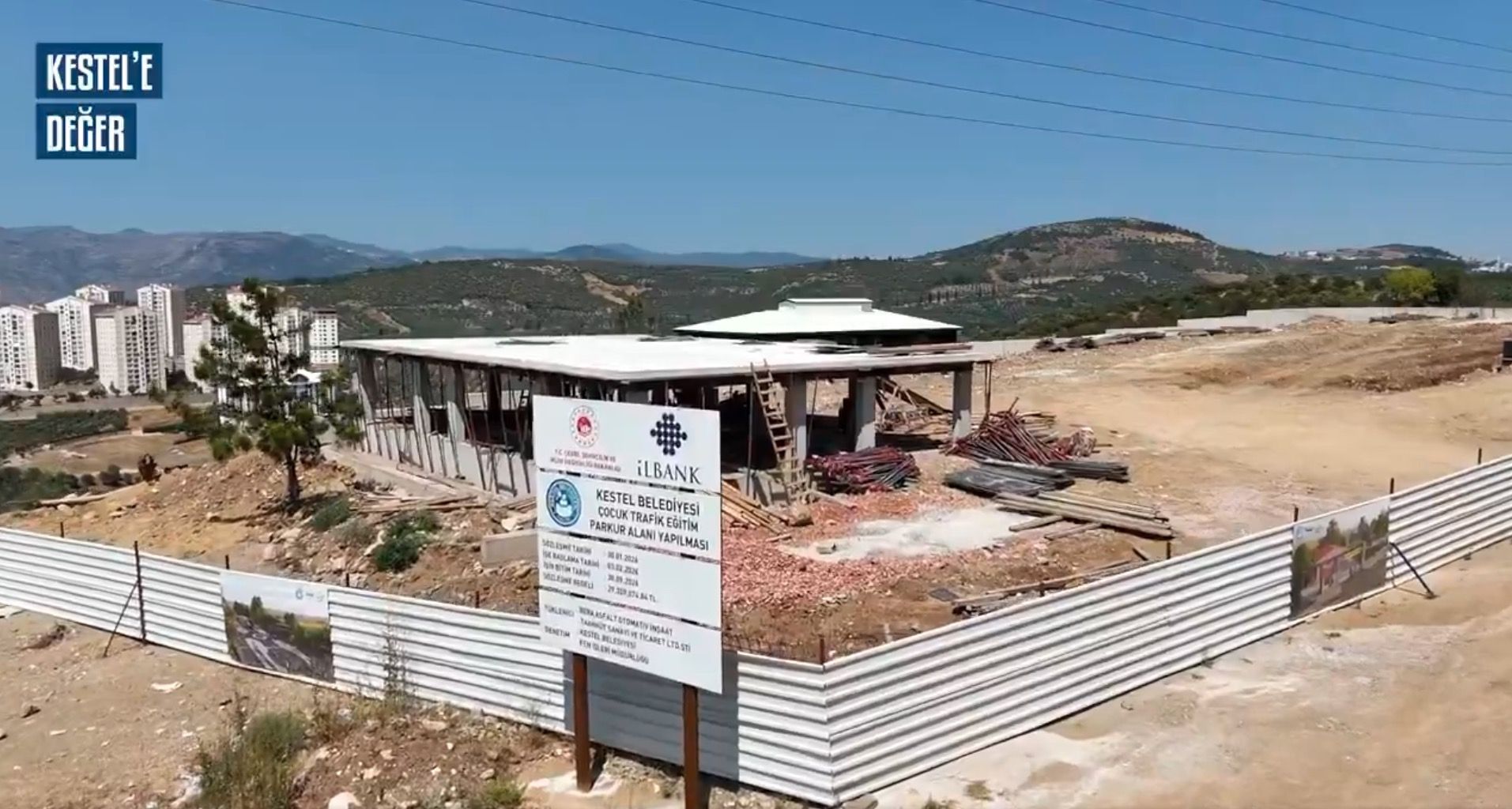 Kestel'imize Çocuk Trafik Eğitim Parkuru kazandırıyoruz.