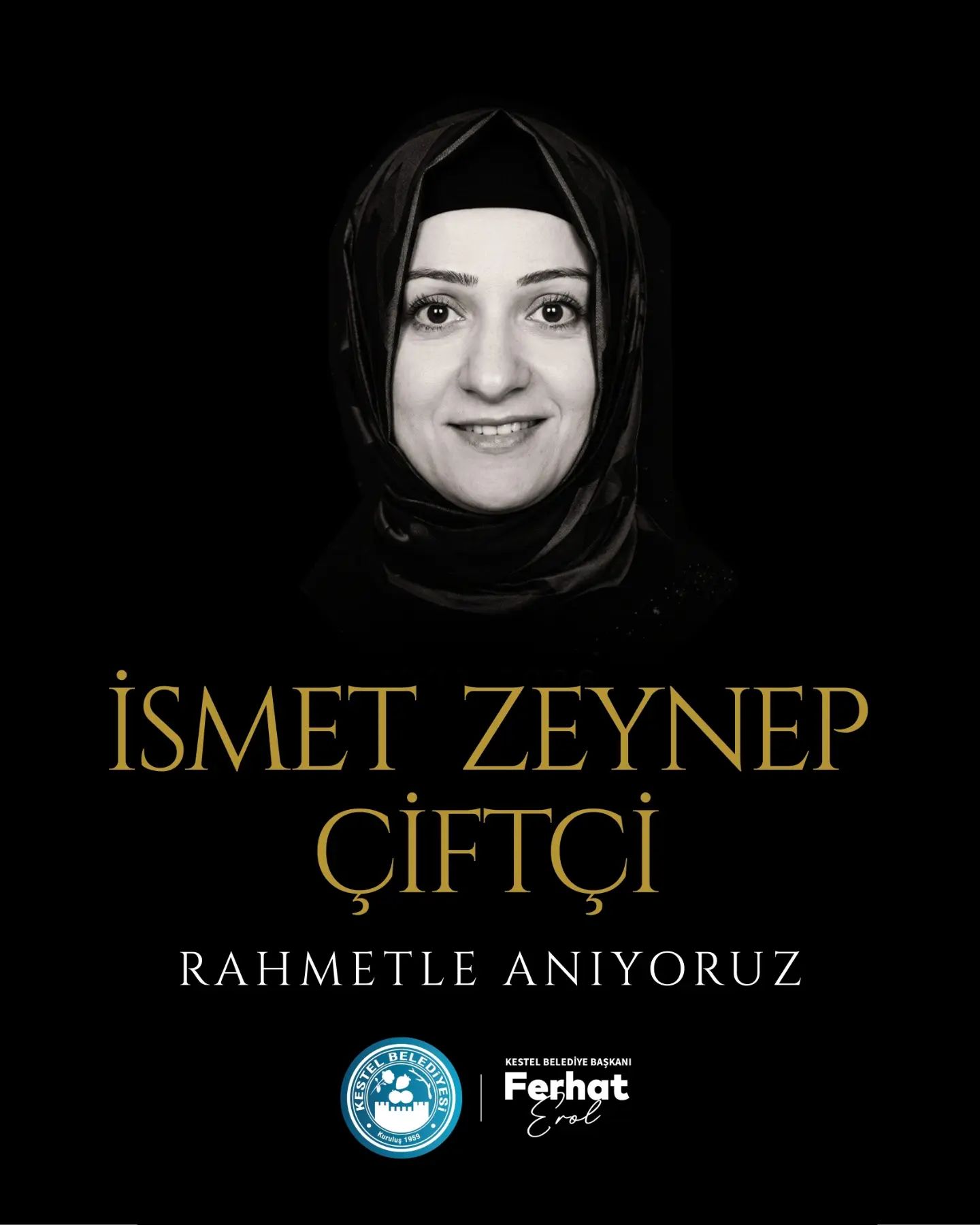 İsmet Zeynep Çiftçi’nin vefatını büyük bir üzüntüyle öğrendim.